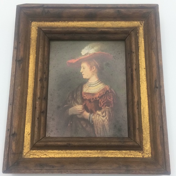 Vintage Other - Beautiful vintage print picture ,original frame
